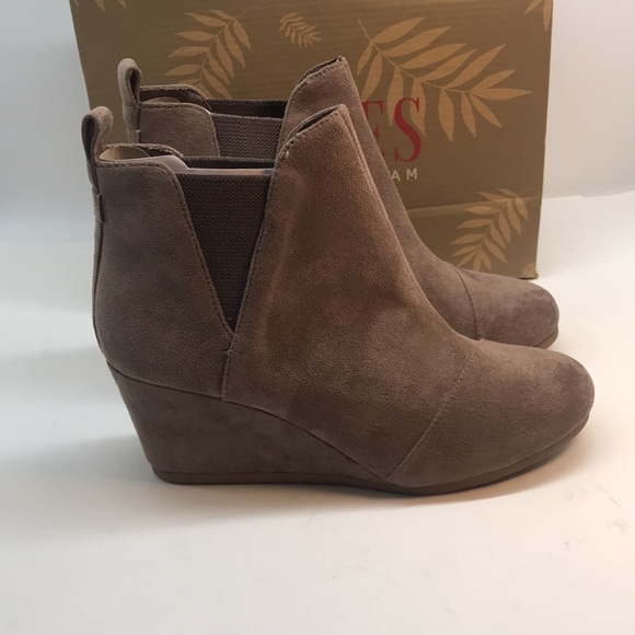 Dunes Women's Zoey Wedge Bootie +Wide Width Size 9M - Picture 1 of 9